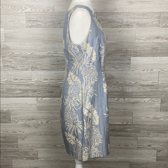 Hilo Hattie Vintage Aline Floral Silk Dress - Picture 3 of 7